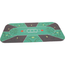 Pokermatte, rutschfeste Tischdecke aus Gummi, ideal für Brettspiele