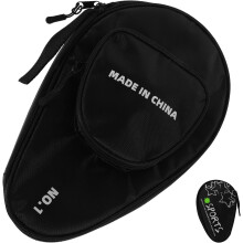 Bolsa de almacenamiento impermeable para palas de tenis de mesa, funda para raqueta