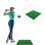 Golf Practice Mat Hitting Mat Portable 30x30cm Artificial Turf for Indoor Home Training Use 2
