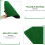 Golf Practice Mat Hitting Mat Portable 30x30cm Artificial Turf for Indoor Home Training Use 3