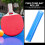 Table Tennis Paddle Rubber Roller Pin Stick Plastic Pingpong Paddle Roller Tool 4