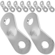 10 Stück Spanner für Zeltseile aus Aluminiumlegierung, Kordelversteller, Windseil-Abspanner