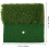 Tappetino da golf per allenamento, mini campo da golf con erba artificiale bicolore. 2