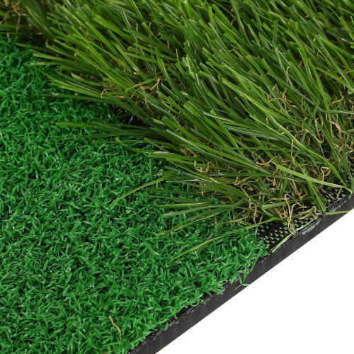 Tappetino da golf per allenamento, mini campo da golf con erba artificiale bicolore. 2