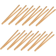 12pcs Bamboo Tweezers for Motor Skills Development Montessori Bead Sorting Clips