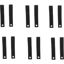 12 Stück Kajak-Ankergurte 30 x 200 mm Gummi-Bootsausrüstung Zurrgurte Auto-Ladungszubehör