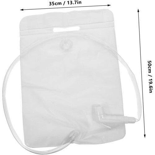 Duschbeutel-Set mit Wasserschlauch, Badezimmerzubehör, tragbare Campingdusche 1