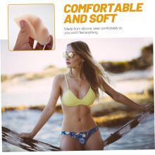 Women Silicone Pads Waterproof Bikini Pads Reusable Silicone Pasties l Size Protection for Swimming and Daily Use