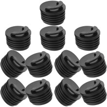 12pcs Kayak Scupper Plugs Borracha impermeável Barras de drenagem do barco com vedação confiável