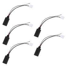 5X  Audio Adapter Cable for Mcd Rns 510 Rcd 200 210 310 500 510 Delta 6 Car Electronics Accessories