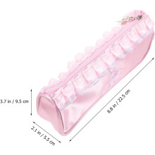 Ballet Dance Shoe Storage Bag Zipper Mesh Pouch 22.59.55.5cm Portable Dance Shoe Bag for Lightweight