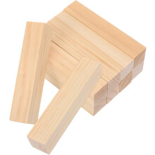 10 varillas cuadradas de madera de pino de 10x2x2 cm para manualidades, madera dura y tallado.
