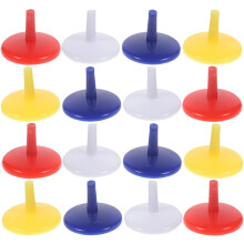 Juego de 150 marcadores de pelotas de golf de plástico de 18 mm, colores surtidos.