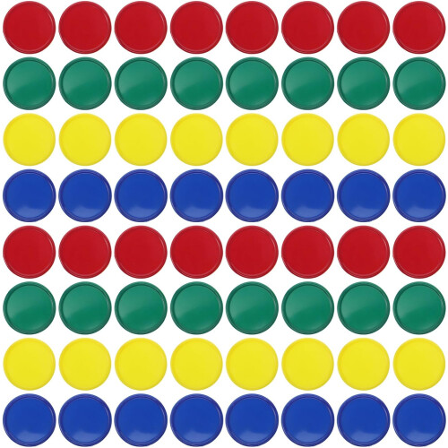 Mahjong Chips Plastic Chips for Bingo Counting Markers for Bingo Games Learning Counters Game Tokens Plastic for Math