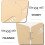 Portable Lightweight Folding Windproof Stove Screen, Three-Fold Khaki Cooking Windscreen 6