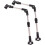 2pcs Foldable Bicycle Umbrella Holder Clamp Adjustable Mount Stand 1