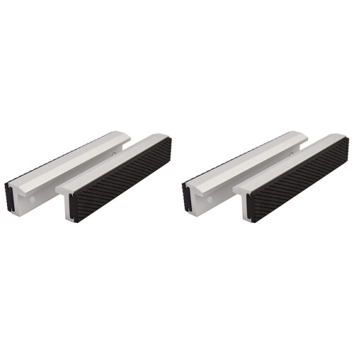 Garras de Torno de 6 Polegadas com Forte MagnéTico, Tampas de Almofadas de Garras Macias Universais, Protetor Multiuso para Torno de Metal, 4 PeçAs
