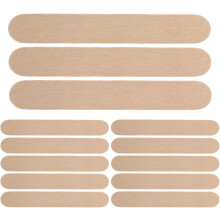 1000 palitos de madera natural para manualidades, 65 mm, palitos pequeños para helados