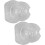 2pcs Melon Supply Adorável bebê moldes em forma para melão e fruta 1