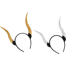 2PCS antílope chifre bandas de cabelo decorativas DIY cabeçalhas