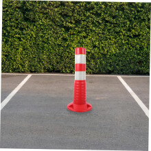 Collision Pillar for Road Safety Reflective Traffic Safety Column for Parking Areas and Road Barriers and Visible