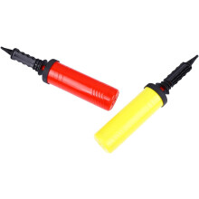 2 Stück Handluftpumpe für Ballons, tragbarer Ballonaufbläser aus Kunststoff
