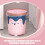Coș de gunoi practic din plastic, cu design adorabil, din desene animate 5