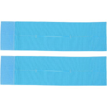2 bandas elásticas azules antideslizantes para guantes de béisbol y softbol. Accesorios de entrenamiento.