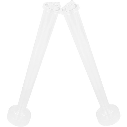 2 stampi per candele fai da te, facili da usare per realizzare candele affusolate.
