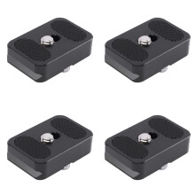 4X Piastra A Sgancio Rapido Universale Pu-25 Arca Swiss Standard Qr La Fotocamera Digitale Slr Viene Fornita con Una Chiave A Brugola