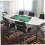 Poker Mat Rubber Table Cover Non-Skid Board Game Tablecloth 8