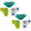 6pcs Koala Bear Tennis Racket Vibration Dampeners Soft String Shock Absorbers Deep Green 1