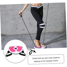 Vridende midjeskive med motstandstau, husholdningsfitness midjevridningsmaskin