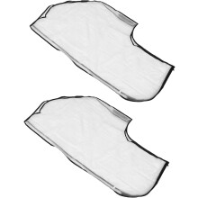 2Pcs Waterproof Golf Bag Rain Cover with Dust Protection, 46X25 Inches Outdoor Hood