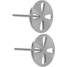 2pcs Grinding Foot Sand Bearing for Nail Disc Sanding Head Replace Manicure Bearing for Dead Skin Removal