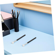 10 stuks foundation spons poederkwasten met handvatten, paddenstoelvormige make-up blending applicators