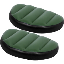 2 cojines inflables para asiento de kayak con respaldo, almohadilla portátil de grado marino para remo.