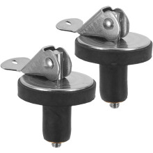 2 Stück 3/8 Zoll Boots-Lenzstopfen aus Gummi