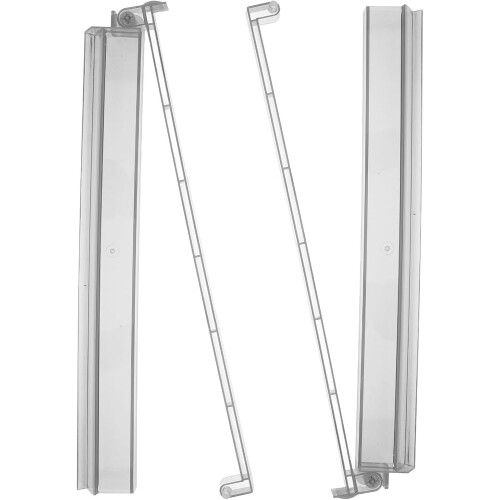 2pcs 18 polegadas Mahjong Empurrar Regra e Empurrador Ferramenta para suprimentos de Mahjong Equipamento de plástico robusto