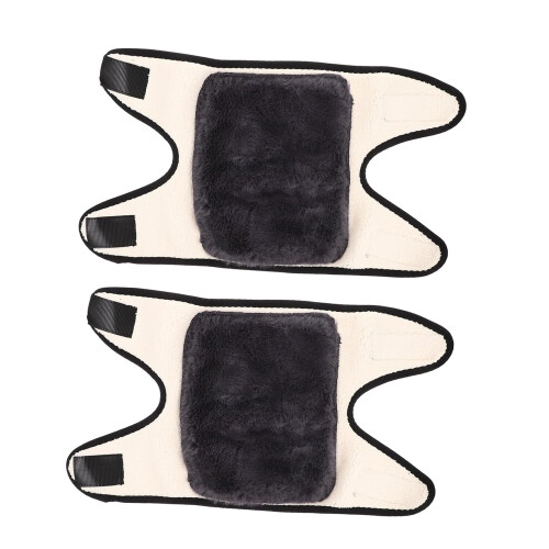 2 paia di ginocchiere da donna, ginocchiere invernali comode, materiale leggero
