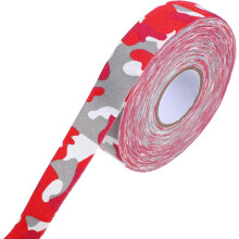 Hockey Tape Ice Hockey Stick Protector Red Camouflage Wear-Resistant Non-Slip 2 Rolls Sports Grip Tape