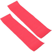 Skateboard-Griptape für 83 x 21,5 cm, Rot, 2 Blatt, selbstklebend, abriebfest, Skateboard-Dekor