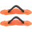 2 Stück Haltegriffe für aufblasbare Boote mit Klebefläche, orange, 10 x 26 cm 1
