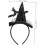 Halloween Witch Hat Headband with Lace Details Essential Costume Accessory 1