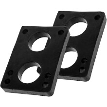 2 Stück PU-Stoßdämpferpads für Skateboards mit Verschleißfestigkeit und Langlebigkeit