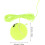 Tennis Training Ball Replacement Balls for Practice with Elastic Rope Portable 2