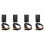 4X Jtron Car Button  DIY  Paste Type Off/  for Car Reading Lamp/Turn Lights Small Light  12V/200Ma 1