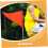 10pcs Bicycle Safety Flags High Visibility Orange Triangular Warning Pennants Replacement 3