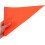 10pcs Bicycle Safety Flags High Visibility Orange Triangular Warning Pennants Replacement 4