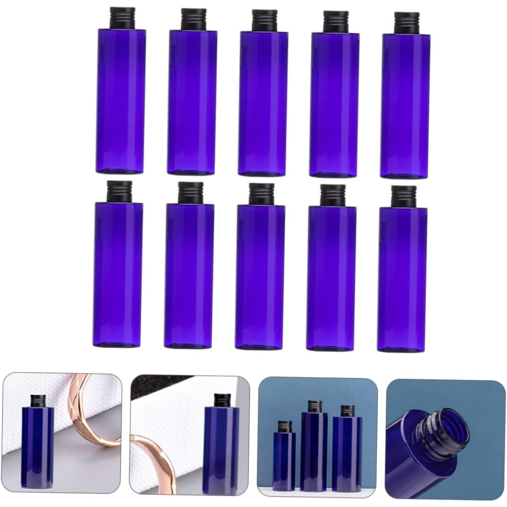 Hkhbjs 10Pcs Travel Mouthwash Bottle Refillable Liquid Dispenser Pump Bottle For Cosmetics Portable Storage